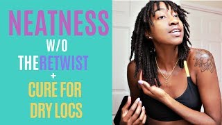 NEW WASH ROUTINE AND STYLING METHOD BETWEEN RETWISTS + CURE FOR DRY LOCS