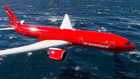 dangerous landing of planes over the sea Eps.00873