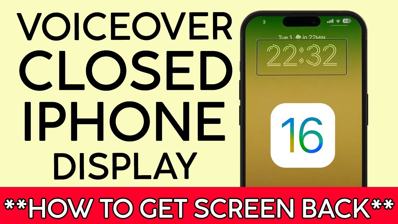 How To Turn On Screen If Disabled By VoiceOver On IPhone Black Screen how-to-turn-on-screen-if-disabled-by-voiceover-on-iphone-black-screen