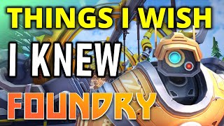 Beginner's Guide to FOUNDRY 20 THINGS I wish I knew  Best Research, Build Patterns, Power Tips