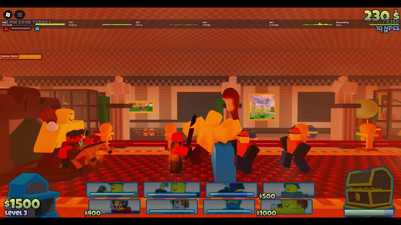 the battle bricks how to beat slow cooked turkey chapter 3 level 