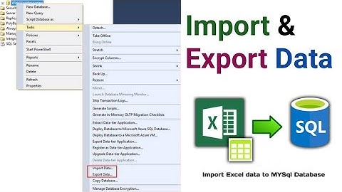 Import and Export Data from SQL Server in Easy Steps || Hindi || SQL Server