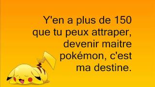 Pokérap  French/Français  Les paroles (Lyrics)