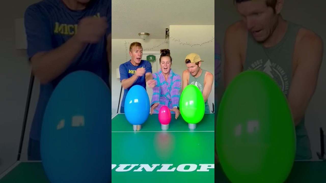 GIANT Surprise Egg Challenge Win $100 Small Egg Big Egg 