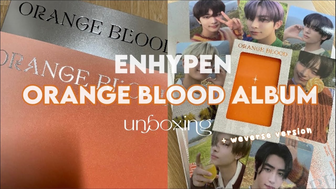 ENHYPEN ORANGE BLOOD Weverse盤 - K-POP・アジア