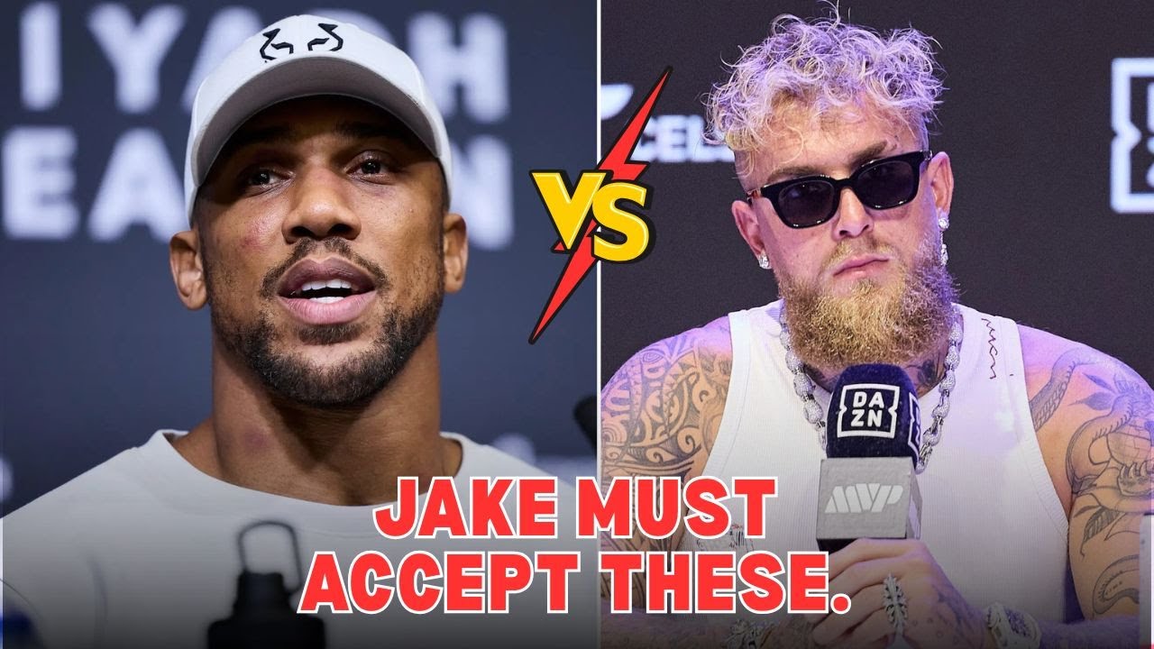 AJ BREAKS SILENCE: The Shocking Rules Jake Paul MUST Accept to Fight Him