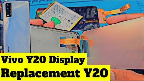 How To Change Replace Vivo Y20 Display Unit Combo