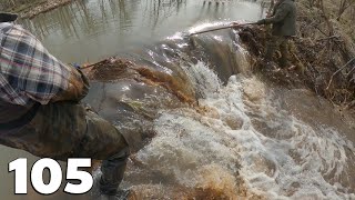 Manual Beaver Dam Removal No.105