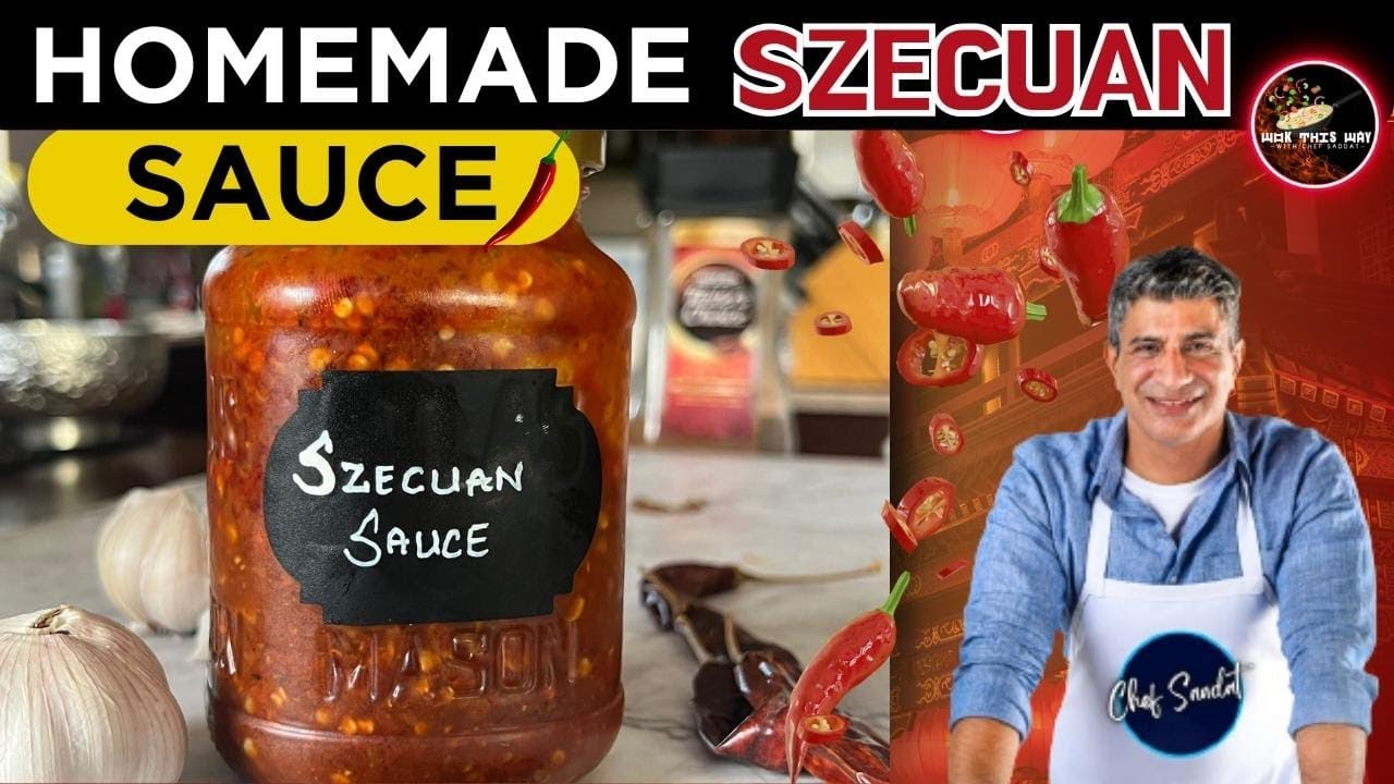 Schezwan Sauce Recipe | बाज़ार जैसी शेजवान चटनी | شیزوان چٹنی کی ترکیب  I Chef Saadat