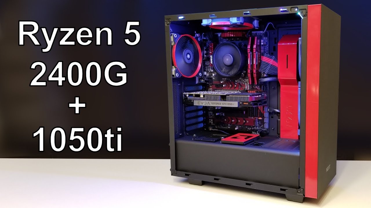 April 2018 - $800 Gaming PC Build – Ryzen 5 2400g + GTX 1050ti - w/ Gaming  Benchmarks