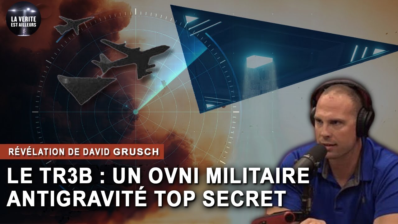 Le TR-3B : Un OVNI militaire Antigravité Top Secret - Zone 51 - Vague