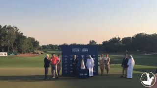 Jon Rahm speech after winning the 2019 Race to Dubai and DP World Tour Championship