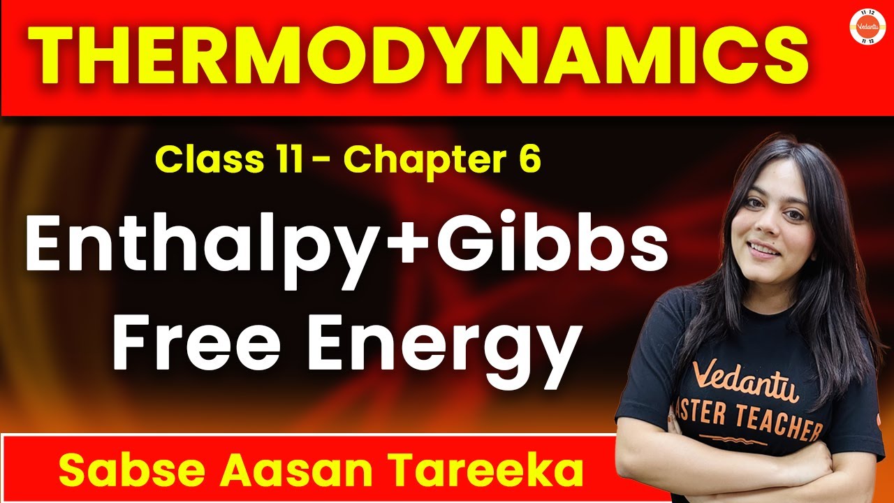 Thermodynamics Class 11 Chapter 6 | Enthalpy & Gibbs Free Energy ...