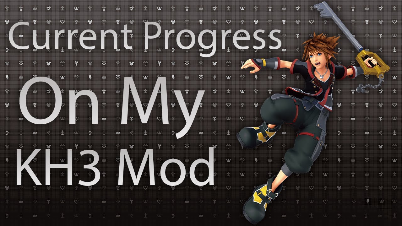 Current progress on my KH3 Mod (Project KH3) - YouTube