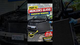 Part 4: Mercedes GL450 Radiator Removal