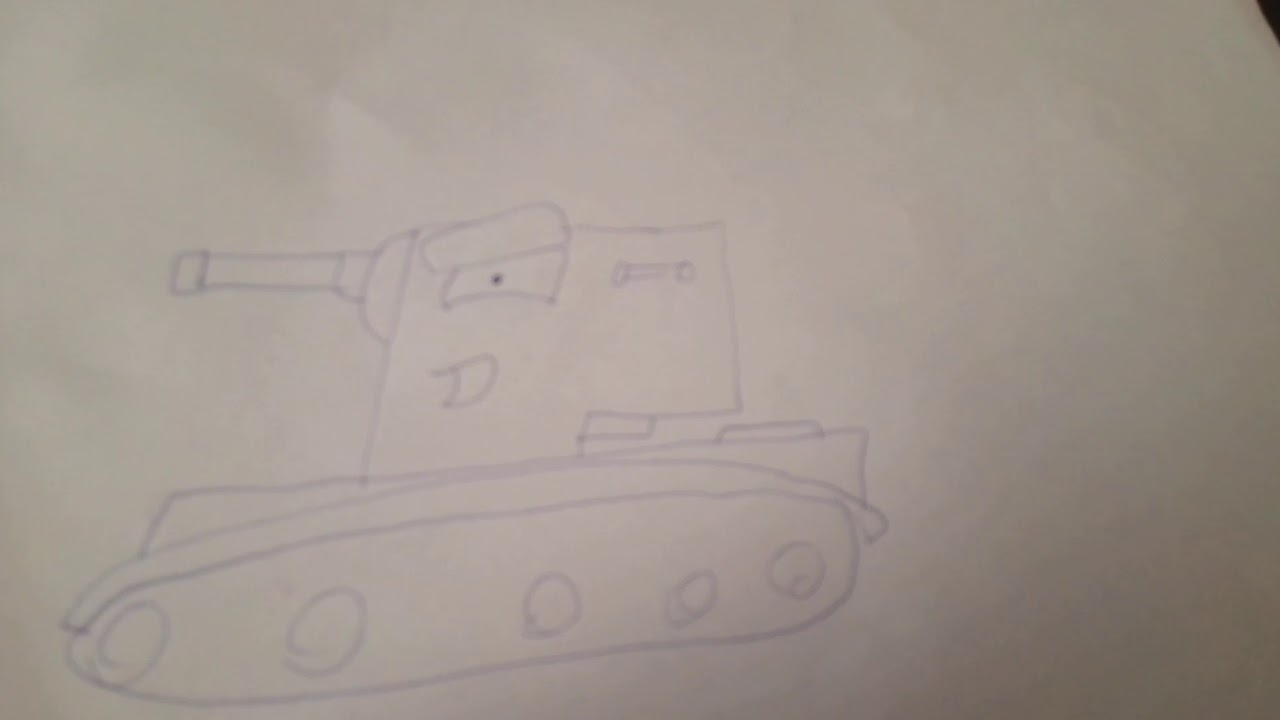 Как рисовать танк кв 44