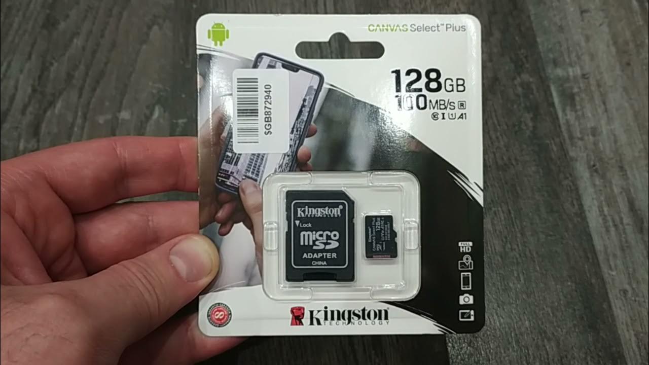 Kingston canvas select plus microsdxc 128 гб. Распаковка kingston kc3000 китайская версия.