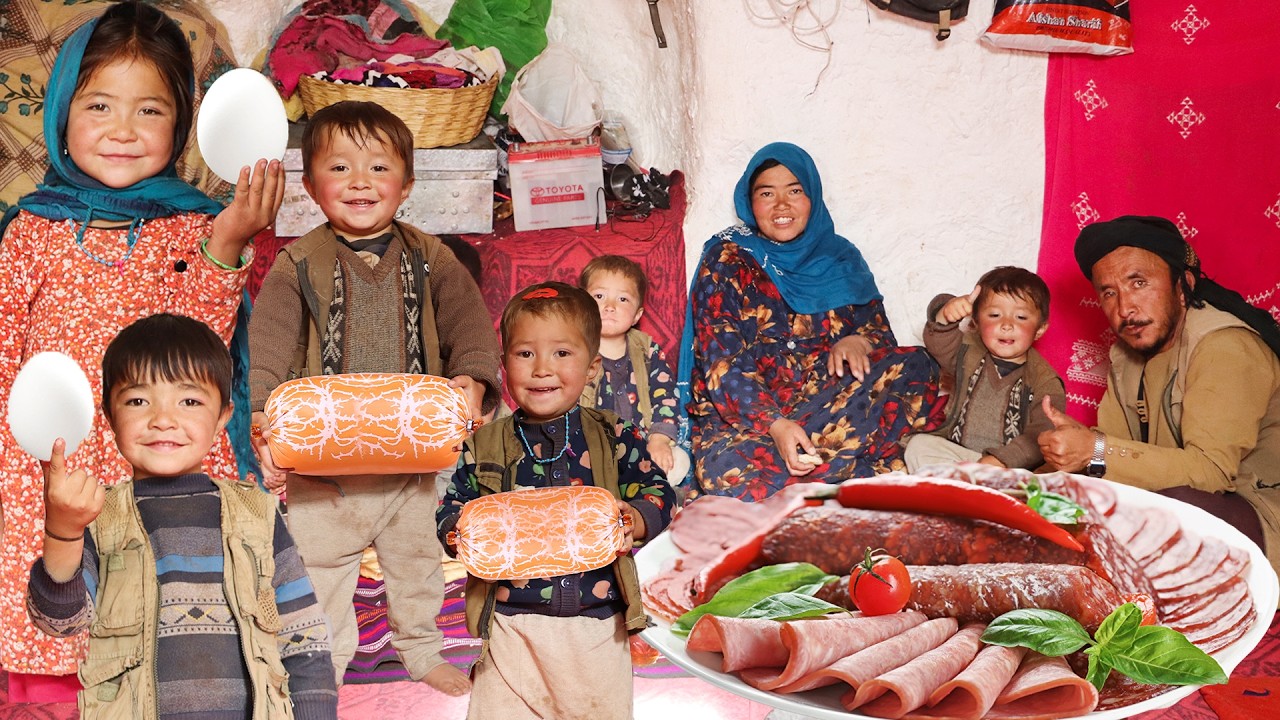 Семья близнецов и гигантская сосиска! 🥚🍖 Что же произошло дальше?