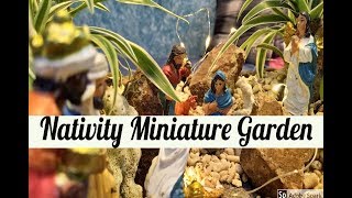 Nativity Miniature Garden