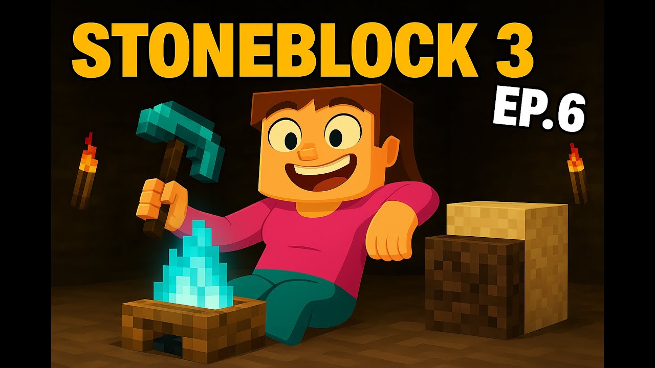Stoneblocks 3 Ep.6 - Un Blocco per Domarli Tutti: La Sabbia delle Anime!