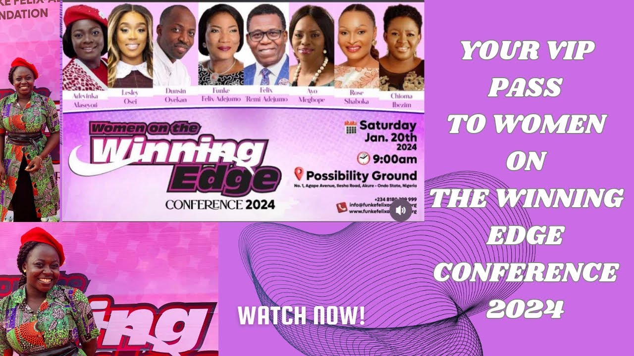 Women on the winning edge conference 2024 (Highlights) with MAMA FUNKE ...