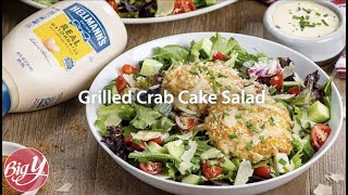 Grilled Crab Cake Salad Recipe