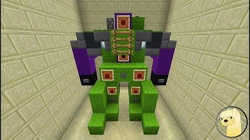 Minecraft - How To Build Transformers G1 Long Haul Robot Mode!