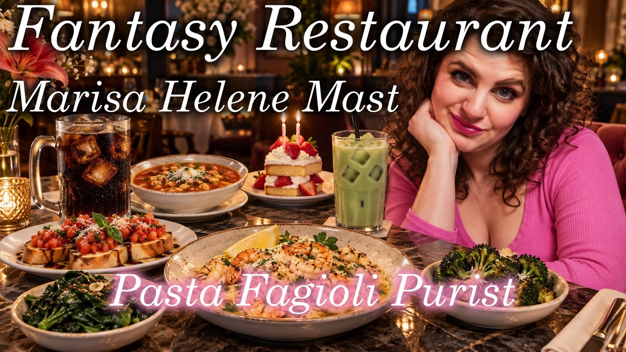 Why Her Drink Order Always Needs Three Cubes - Fantasy Restaurant Marisa Helene Mast