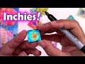 What to do with the Inchies and Twinchies - SUPER CUTE Paper Art crafts! 🧡💚❤️