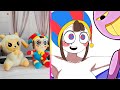 Dolly and ponmi react to the amazing digital circus  funny tiktok animations 27