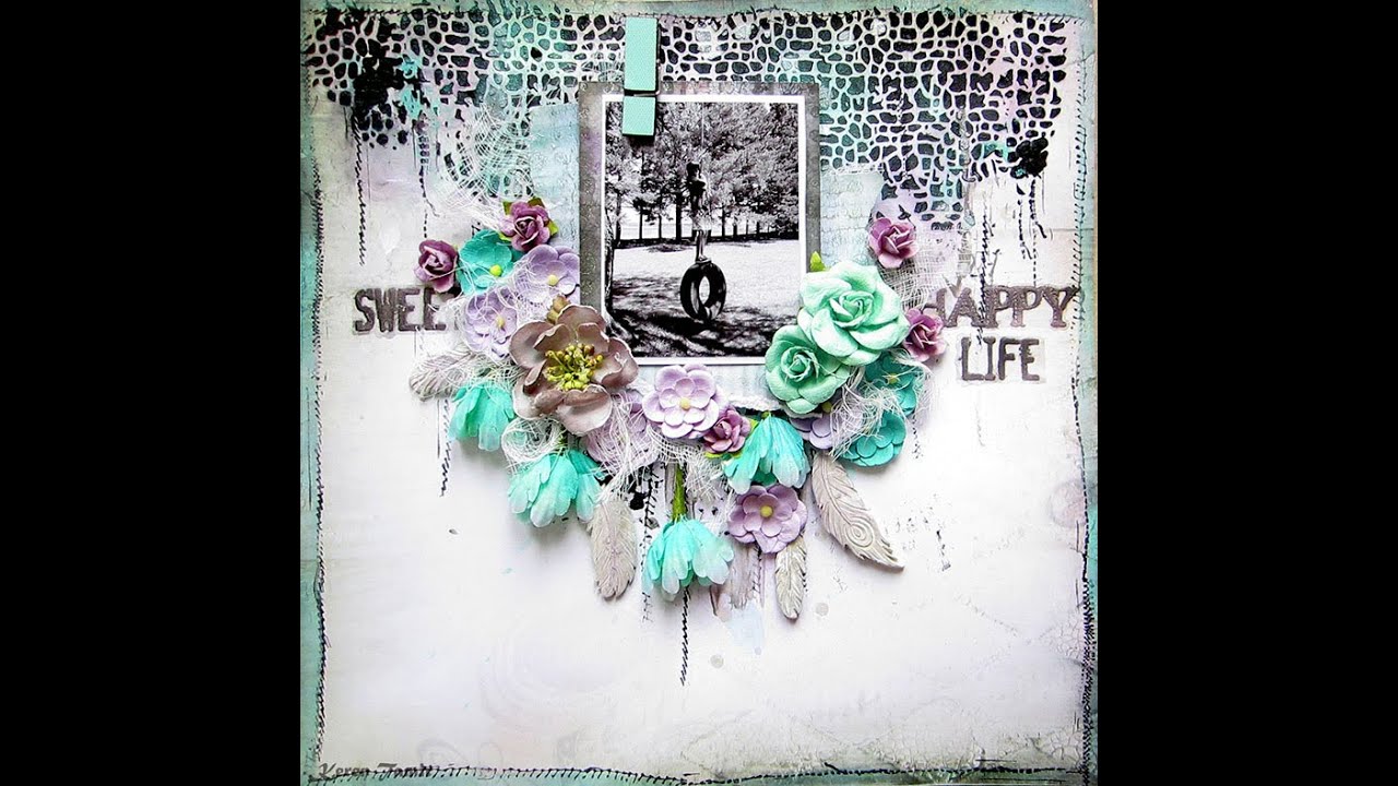 Flying Unicorn Ustream Show Aug 6th- using 7 Dots Studio and Prima card making happy birthday