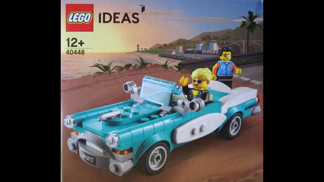 Building LEGO 40448 Vintage Car