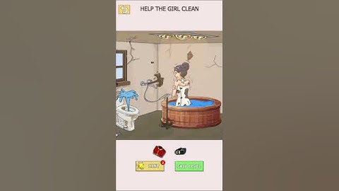 Tricky Twist Puzzle Level 21 help the girl clean