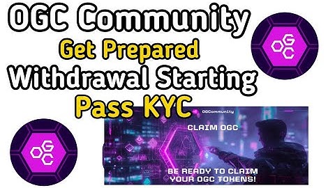 OGC Token | Guide on Claiming Process | Withdrawal Starting Soon #ogc #cex  #withdrawal #freecrypto
