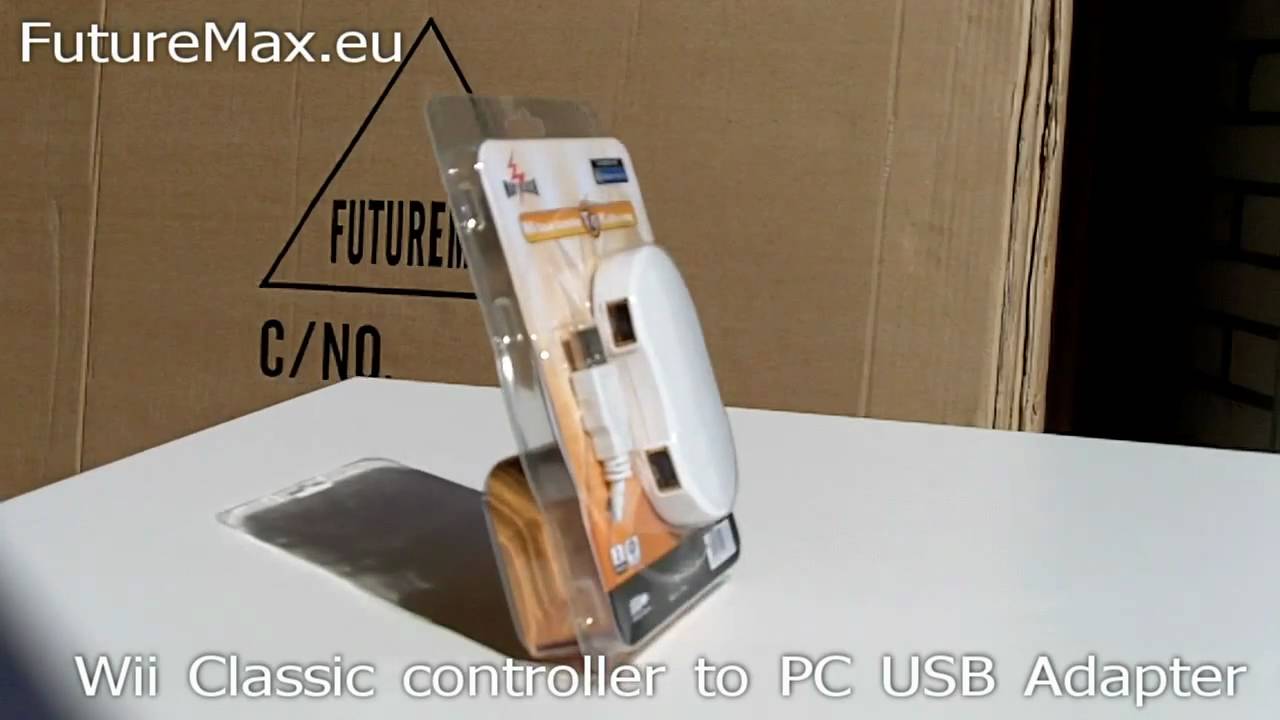 Wii Classic controller to PC USB Adapter YouTube