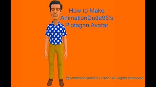 How to Make My Plotagon Avatar | @AnimationDude95