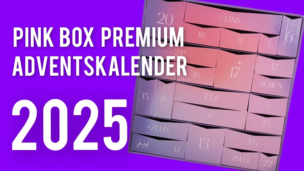 Pink Box Premium Adventskalender 2025 | #cala #beauty #adventskalender2025 #unboxing 
