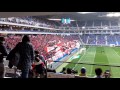 19/03/2017. Gamba Osaka vs Urawa Reds. J League 1. Reds players warm up.