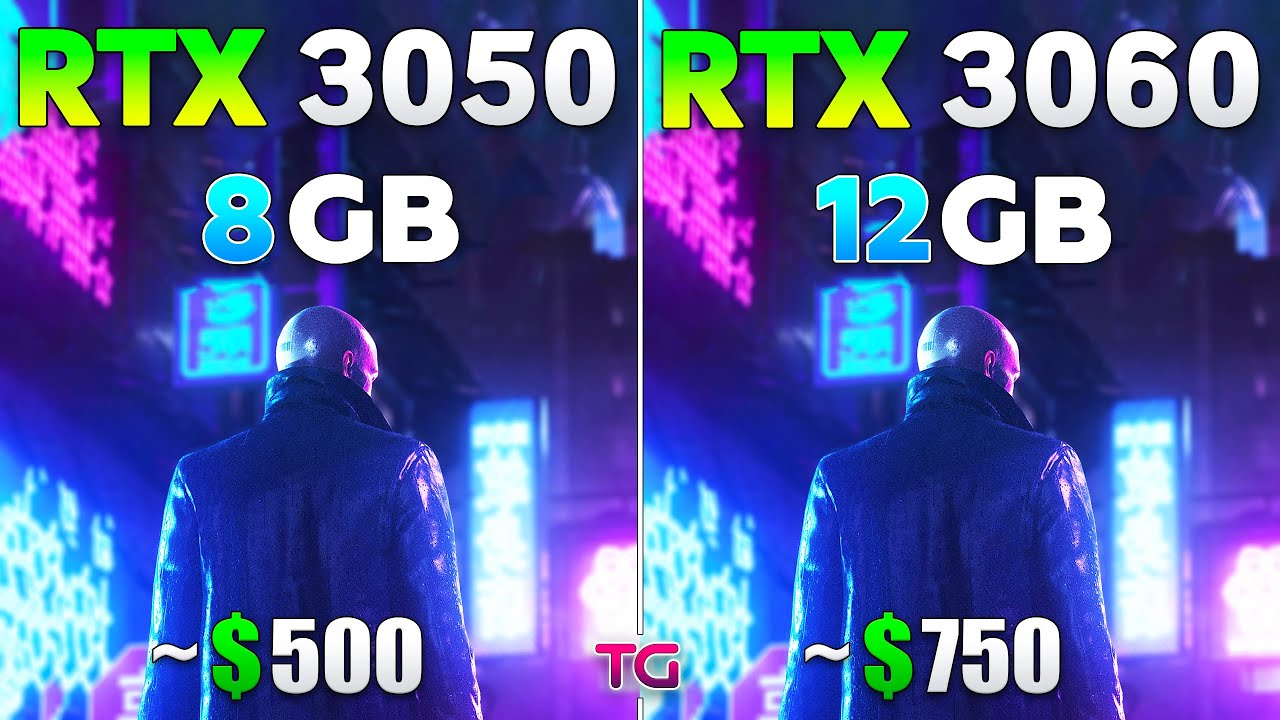levering Pornografie Millimeter RTX 3050 vs RTX 3060 - How Big is the Difference? - YouTube
