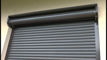 How to repair external roller blind - broken hanger - window shutter repair