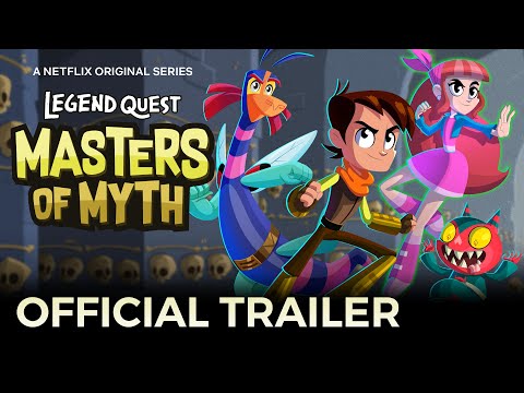 Legend Quest: Masters of Myth | TRAILER | New wild adventures on October 5th, only on Netflix!