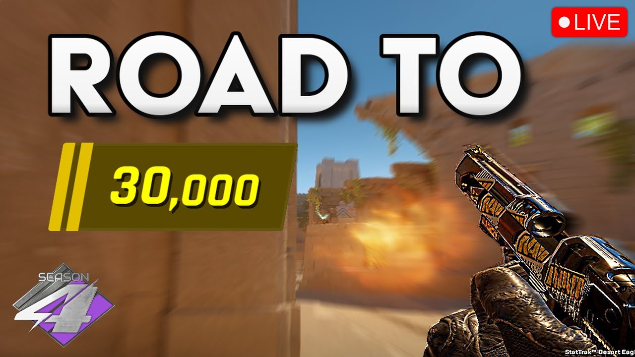 🔴CS2 | Getting my Premier Rank! (Was 30,000)