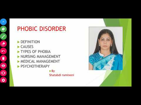 Phobic disorder