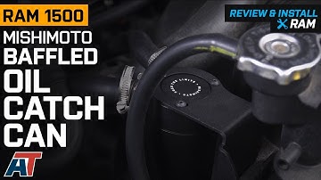 2009-2019 Ram 1500 5.7L Mishimoto Baffled Oil Catch Can Review & Install