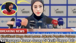 Mega Klarifikasi Usai Lawan Popsivo Polwan Didepan Media, Jakarta BIN Tdak Ada Kekompakan Dalam Tim!