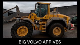 THE BIG VOLVO ARRIVES FOR A JOB  CAN I DRIVE IT