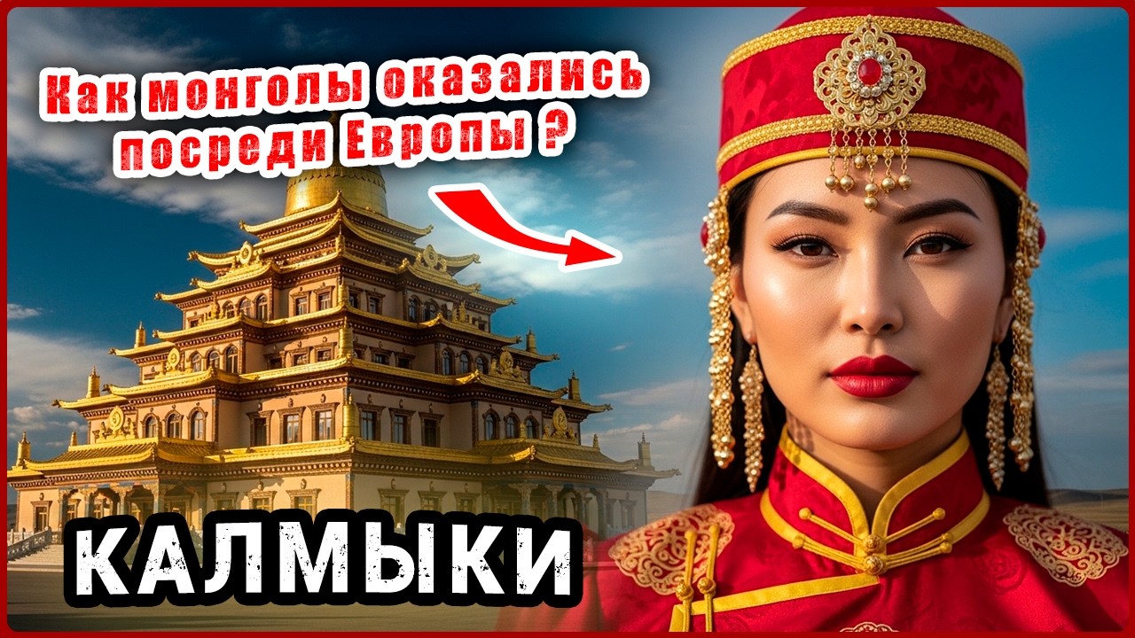 💮 КАЛМЫКИ: Настоящие монголы-буддисты в центре Европы. Как такое возможно? | История Калмыкии