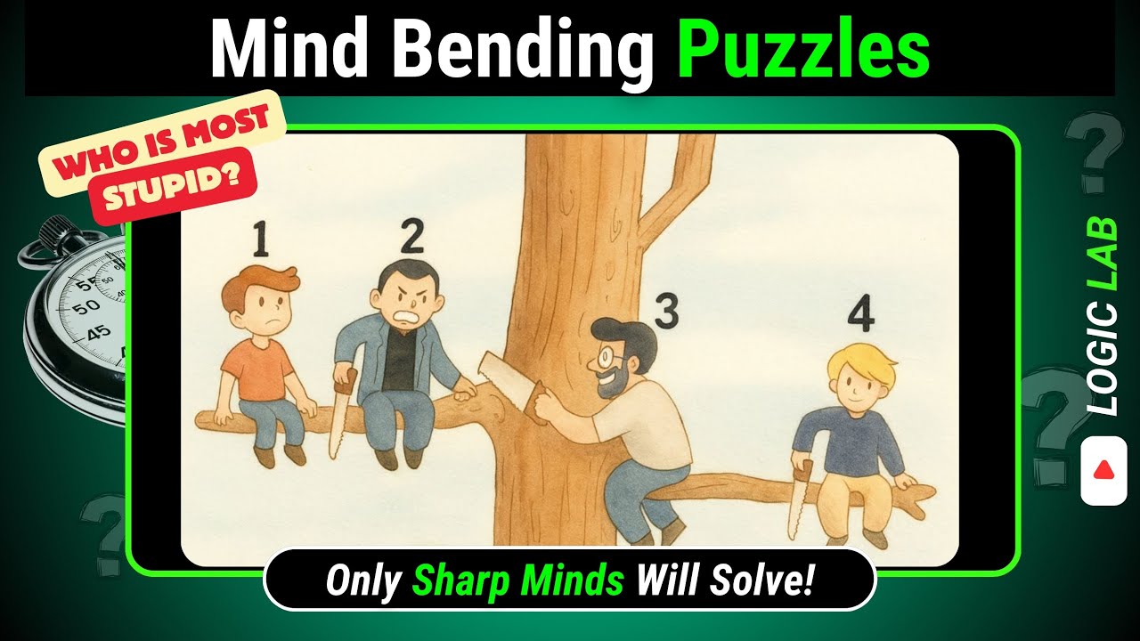 10 Tricky Puzzles That 90% People Fail 😱 | Can You Solve Them? 