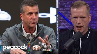 John Harbaugh wants every player to be at Baltimore Ravens OTAs | Pro Football Talk | NFL on NBC