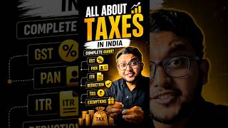 GST, PAN, ITR,TDS ALL TAX EXPLAINED IN SINGLE VIDEO